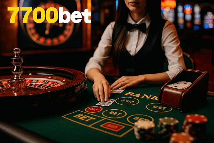 O 7700BET Live Casino lança promoções regularmente