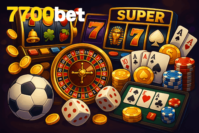 Jogos de cassino 7700BET