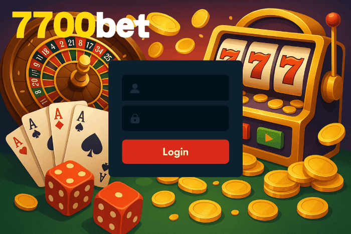 Entrar no Cassino 7700BET e jogar online