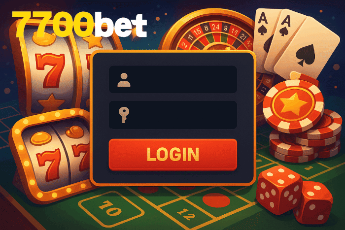 Acessar conta no Cassino 7700BET Brasil